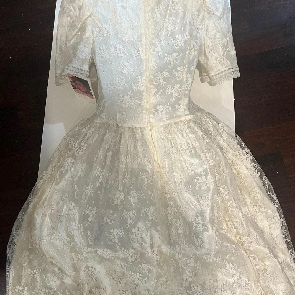 Vintage Jessica McClintock Gunn Sax Girls Dress Size 10 - Picture 4 of 8